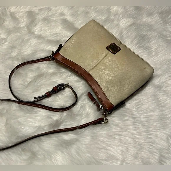 Dooney & Bourke Pebble Leather Crossbody Bag - Picture 1 of 14